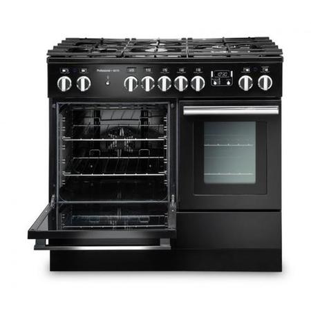Rangemaster Professional Plus FX 100cm Dual Fuel Range Cooker - Black