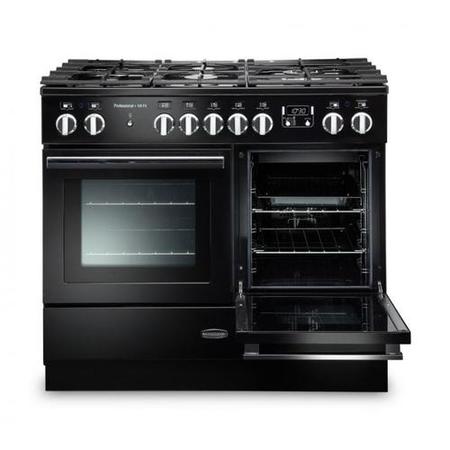 Rangemaster Professional Plus FX 100cm Dual Fuel Range Cooker - Black