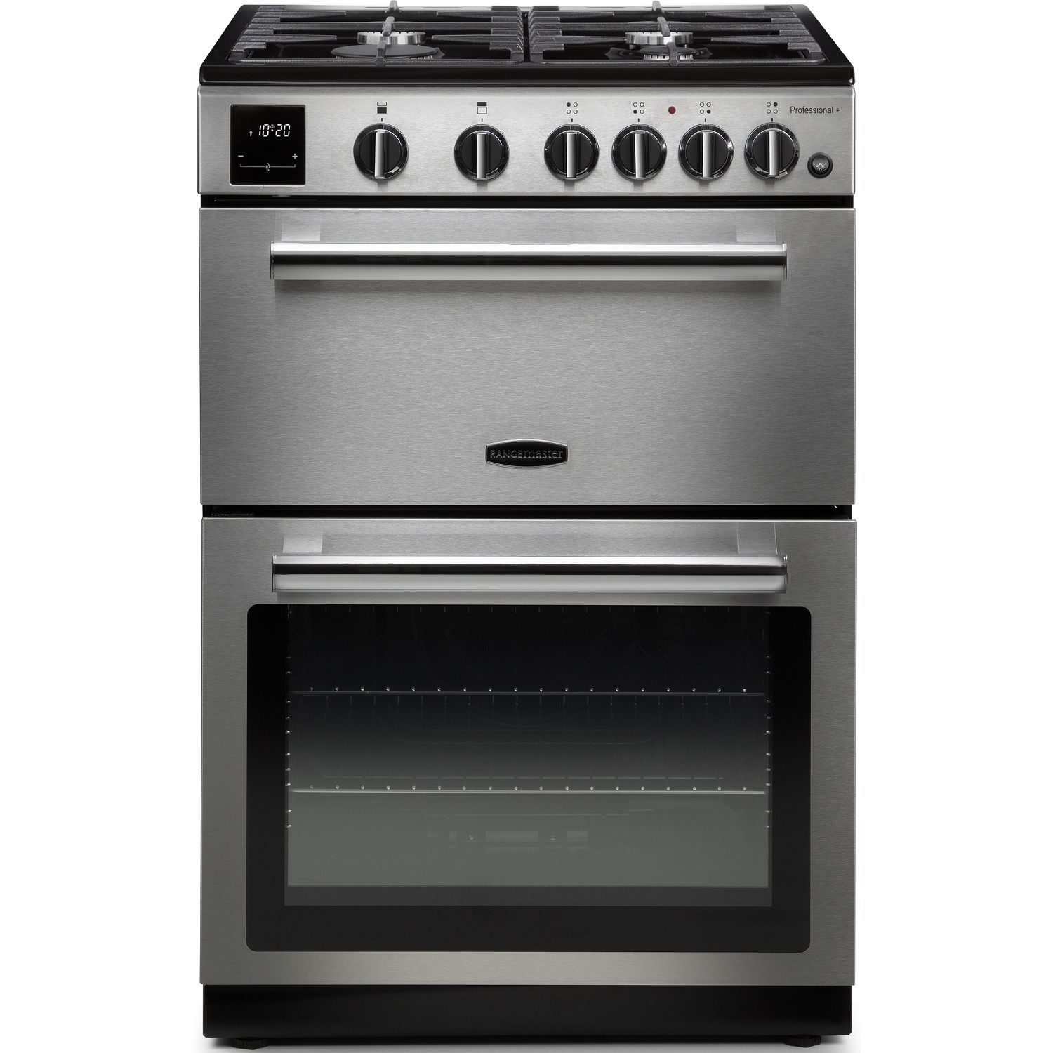 Rangemaster PROPL60DFFSS/C Professional Plus 60cm Freestanding Dual Fuel Cooker – STAINLESS STEEL