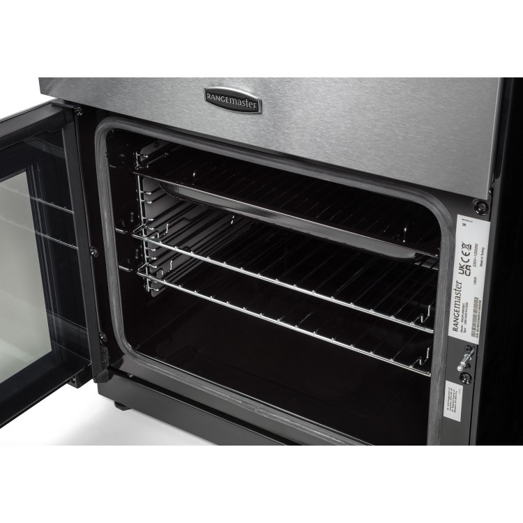 Rangemaster Professional Plus 60cm Electric Cooker - Stainless Steel and Chrome