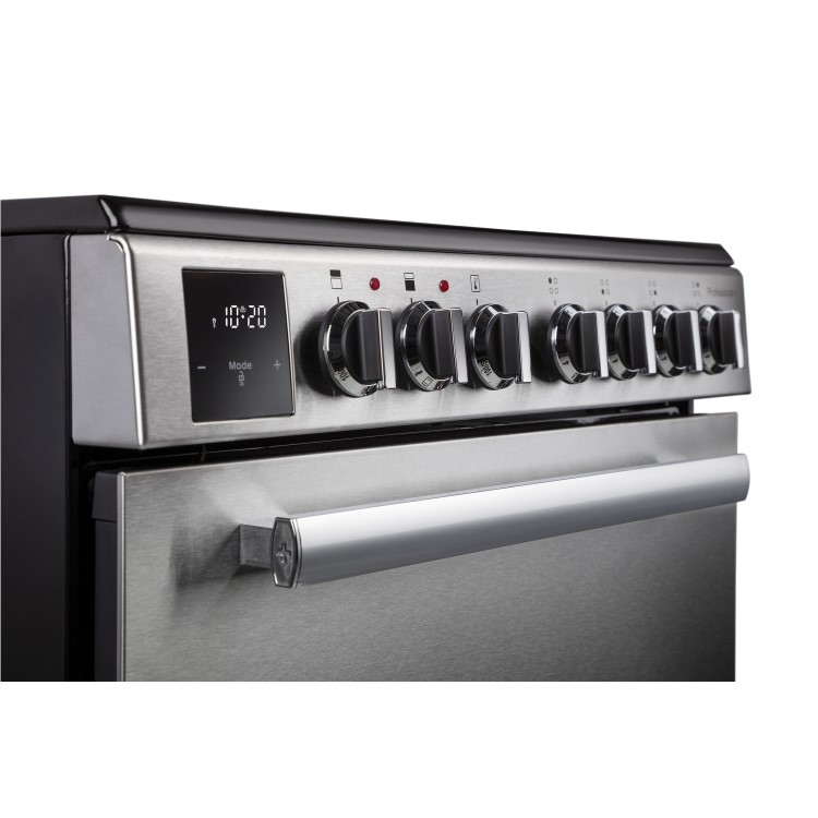 Rangemaster Professional Plus 60cm Electric Cooker - Stainless Steel and Chrome
