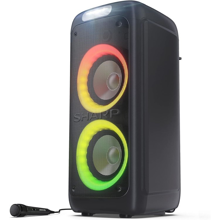 Sharp Wireless Party Speaker - Black