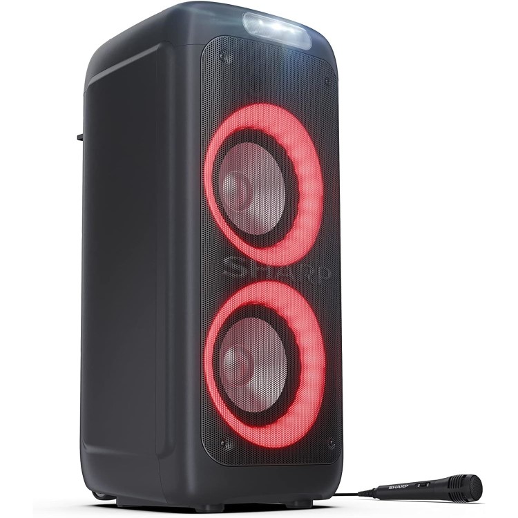 Sharp Wireless Party Speaker - Black