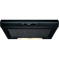Refurbished Hotpoint PSLMO65FLSK 60cm Visor Cooker Hood Black