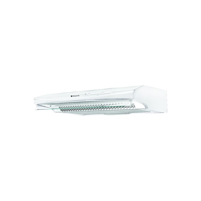 GRADE A3 - Hotpoint PSLMO65FLSW 60cm Conventional Cooker Hood - White