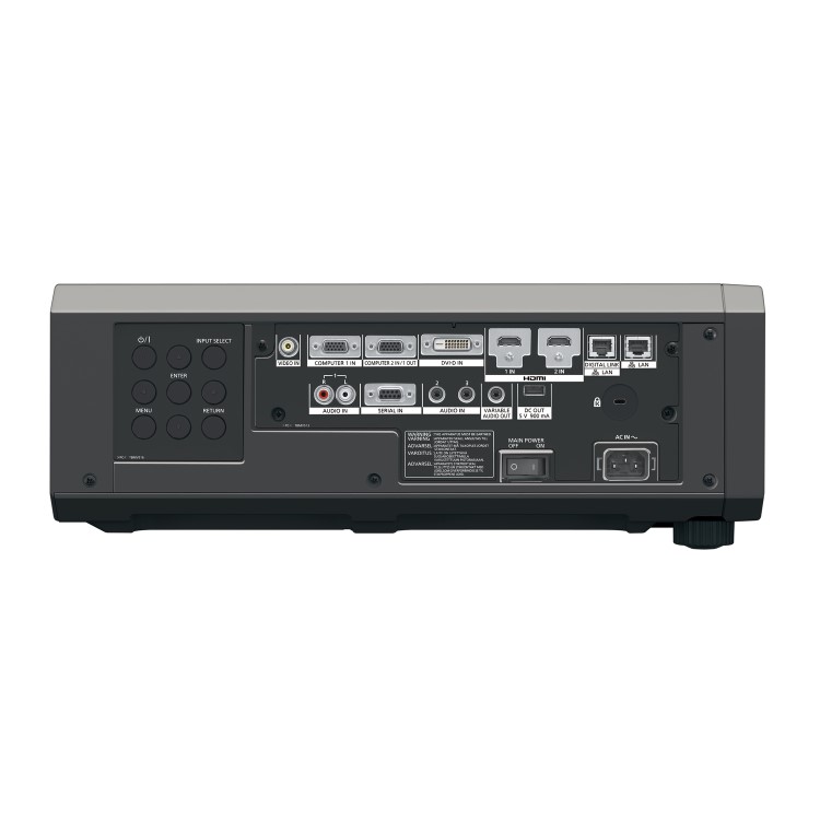 Panasonic PT-RZ570BEJ 5400 ANSI WUXGA lampless projector black