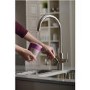 GRADE A2 - Abode PT1002 Pronteau Profile 4 in 1 Instant Hot & Filtered Water Tap - Brushed Nickel