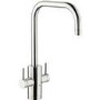 Abode PT1004 Pronteau Project 4 in 1 Instant Hot & Filtered Water Tap - Brushed Nickel