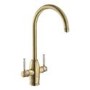 Abode Province Monobloc 4 in 1 Mixer Tap - Antique Brass