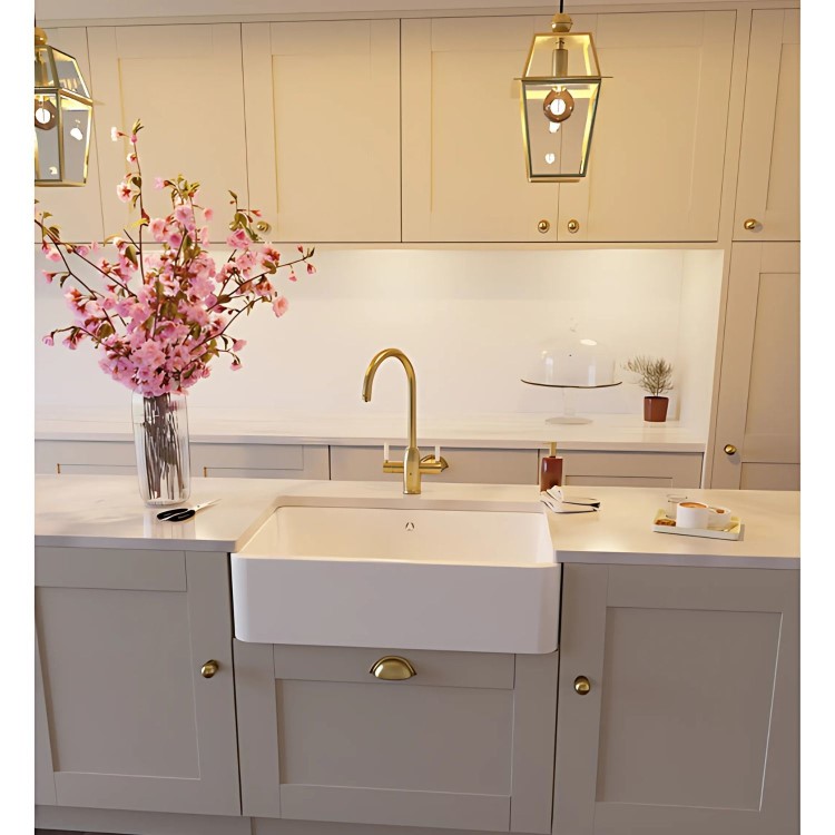Abode Province Monobloc 4 in 1 Mixer Tap - Antique Brass