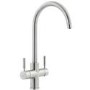 GRADE A1 - Abode PT1102 Pronteau 3 in 1 Prostream Monobloc Instant Boiling Water Tap - Brushed Nickel