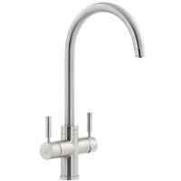 GRADE A1 - Abode PT1102 Pronteau 3 in 1 Prostream Monobloc Instant Boiling Water Tap - Brushed Nickel