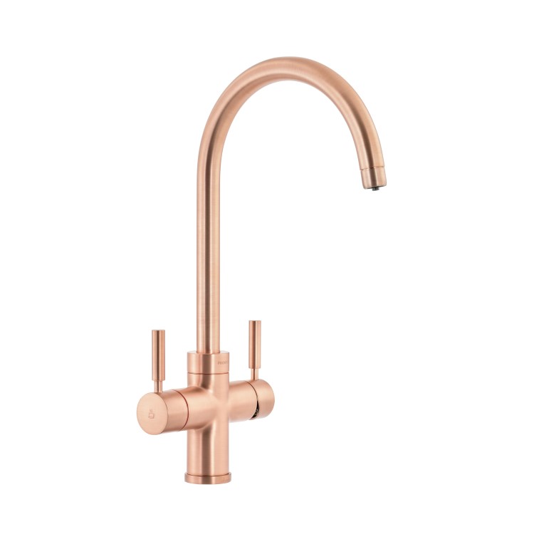 GRADE A2 - Abode PT1105 Pronteau 3 in 1 Prostream Monobloc Instant Boiling Water Tap - Urban Copper