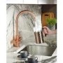 GRADE A2 - Abode PT1105 Pronteau 3 in 1 Prostream Monobloc Instant Boiling Water Tap - Urban Copper