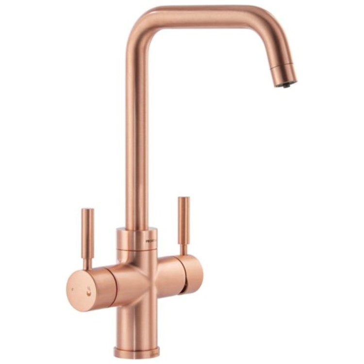 Abode Propure Quad 4 in 1 Boiling Water Kitchen Tap - Copper