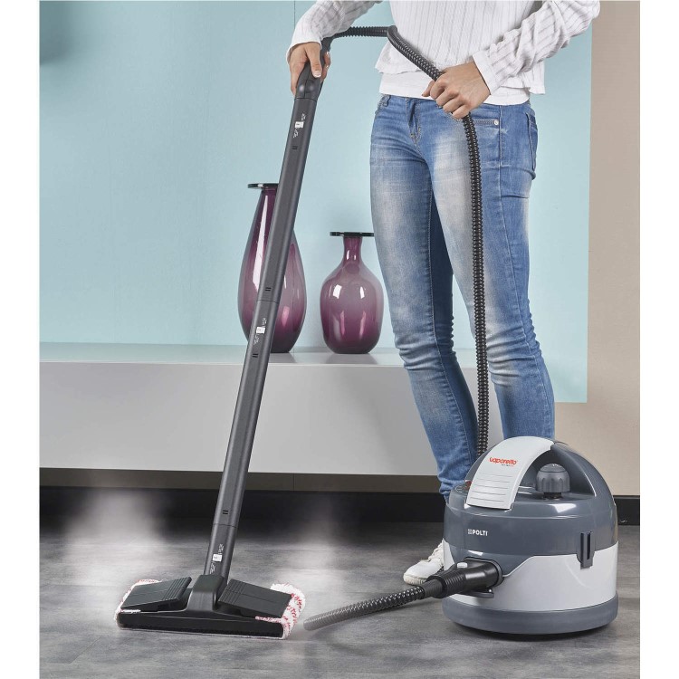 Polti Vaporetto Eco Pro 3.0 Steam Cleaner - Silver & Grey 