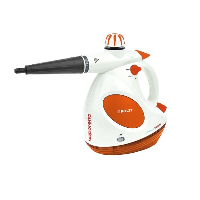 GRADE A1 - Polti PTGB0058 Vaporetto Diffusion Steam Cleaner - White & Orange