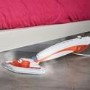 GRADE A1 - polti PTGB0067 Vaporetto Frescovapor Steam Mop with Vaporforce Brush - White And Orange