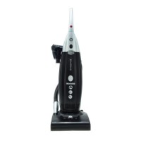 Hoover PU71EN01001 Enigma 700W Bagged Upright Vacuum Cleaner Black and Silver