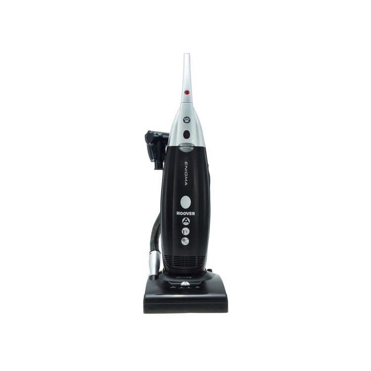 Hoover PU71EN01001 Enigma 700W Bagged Upright Vacuum Cleaner Black and Silver