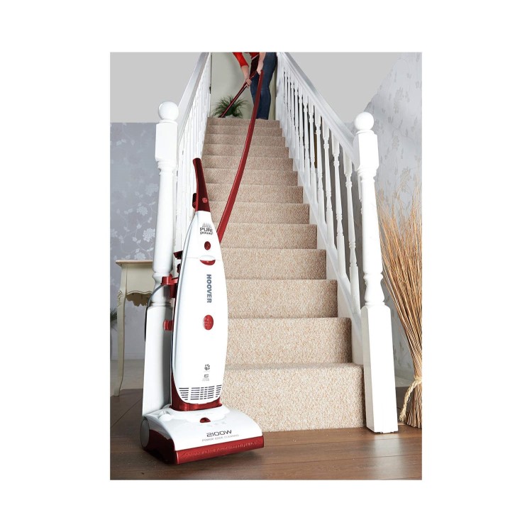 GRADE A1 - Hoover PU71PU01001 Purepower Upright Vacuum Cleaner - White