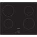 Serie 2 Touch Control 59cm Four Zone Induction Hob With Boost Zone - Frameless Black - Plug And Play