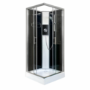 900x900mm Square Electric Hydro Shower Cabin with 8.5kw Triton Electric Shower and Shower Tray - Vidalux