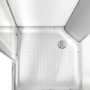 900x900mm Square Electric Hydro Shower Cabin with 8.5kw Triton Electric Shower and Shower Tray - Vidalux