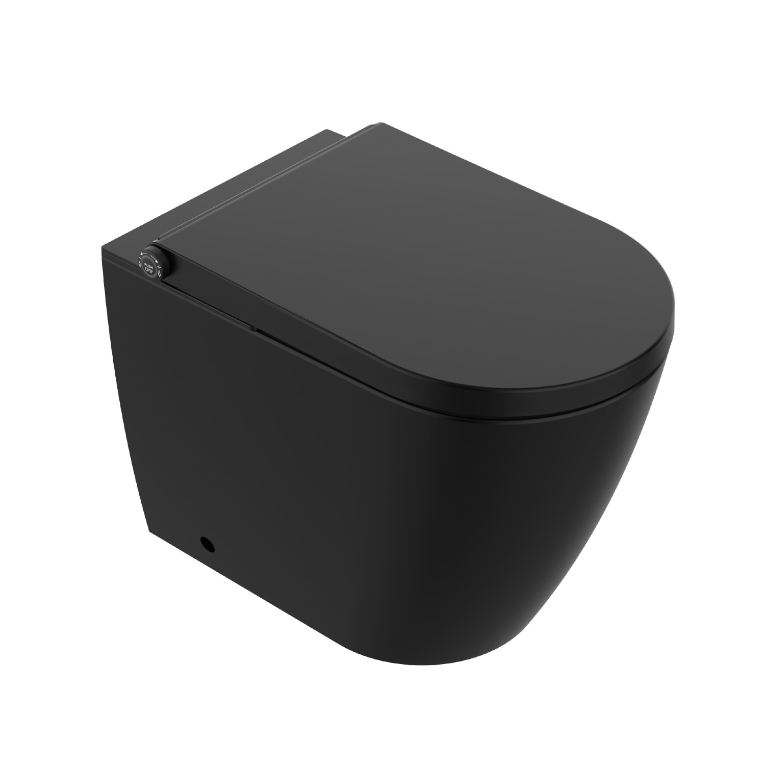 Matt Back To Wall Smart Toilet Pan