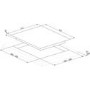 Smeg PV164CB Linea 60cm 4 Burner Gas-on-glass Hob With Straight Edge Glass - White