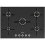 Smeg PV175N Linea 75cm Wide 5 Burner Gas-on-glass Hob - Black