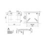 Smeg Cucina 60cm Gas on Glass 4 Burner Gas Hob - Silver Mirrored Glass