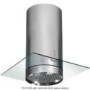 Baumatic PV372SS Pythagora 35cm Cylinder Island Cooker Hood Stainless Steel