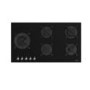 Smeg Classic 90cm Gas Hob - Black