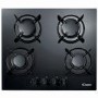 Candy PV640SN 60cm Gas-on-glass Hob Black
