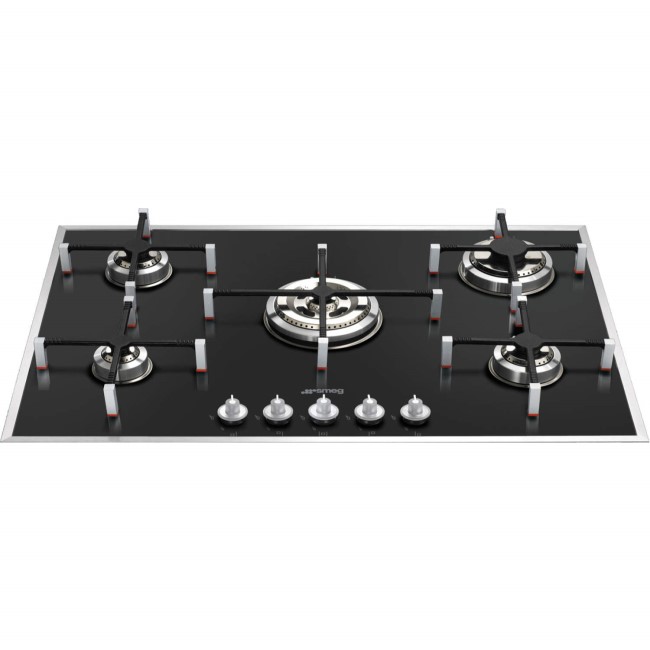 Smeg PVN750 Linea 74cm Gasonglass Hob Appliances Direct