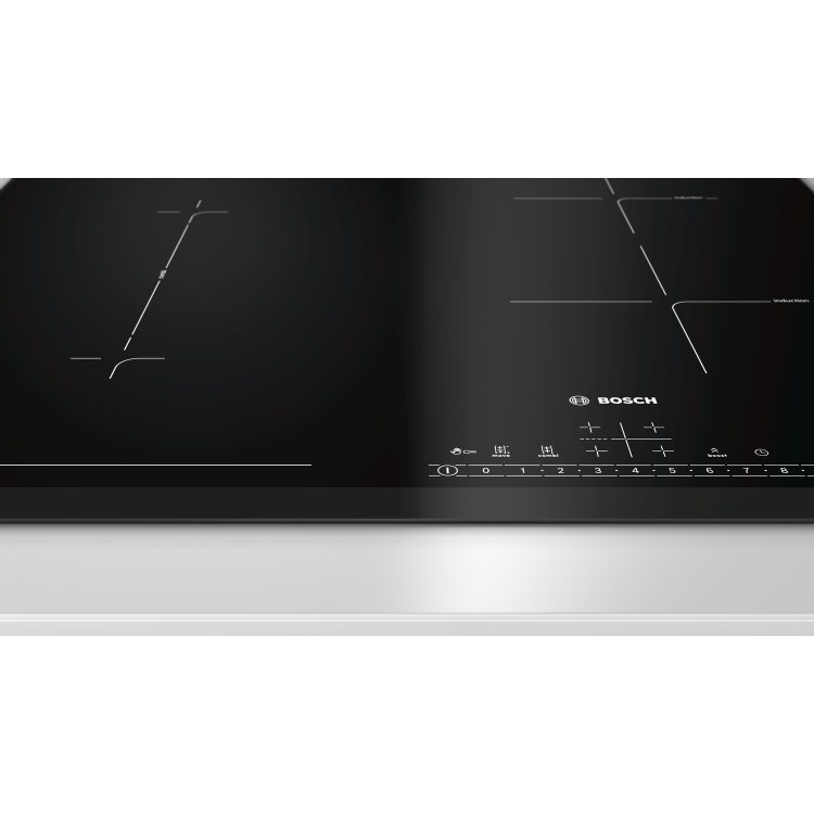 Bosch PVS651FB1E Serie 6 Three Sided Bevelled Frameless 592 mm Induction Hob - Black