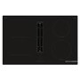 Bosch Series 4 80cm 4 Zone Venting Induction Hob with Combi Zone - Black