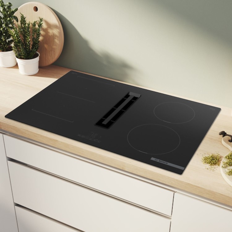 Bosch Series 4 80cm 4 Zone Venting Induction Hob with Combi Zone