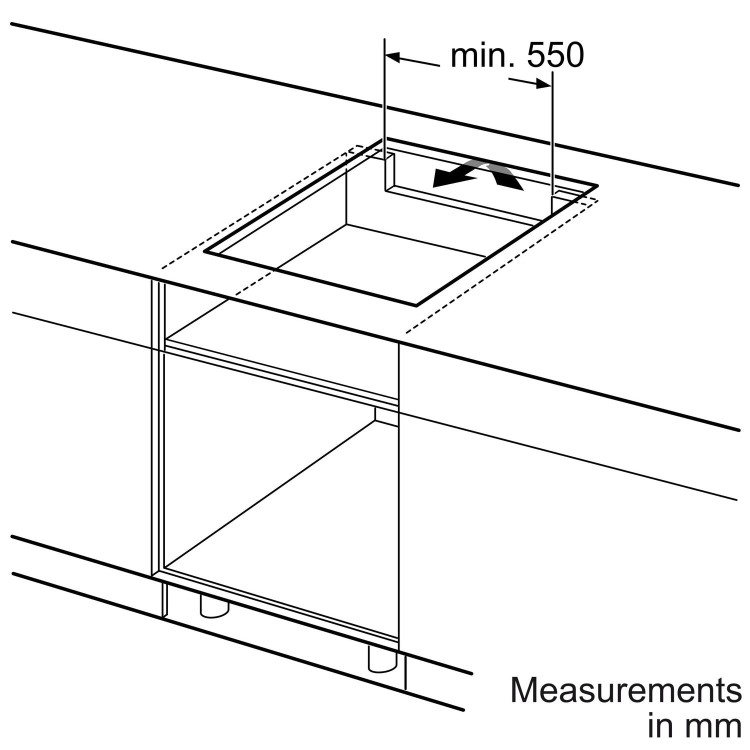 Bosch Series 6 80cm 5 Zone Induction Hob