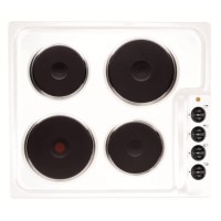 Amica PW4ES11 60cm Four Zone Sealed Plate Hob - White