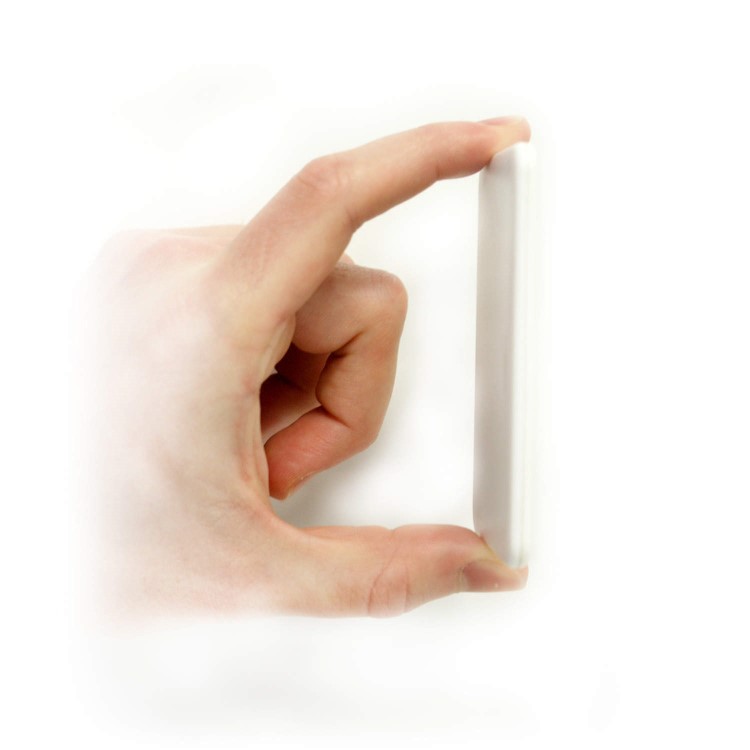 Slim Credit Card 1100mAh Portable Power Bank For iPhone & Android Phones Micro USB