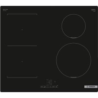 Refurbished Bosch Serie 4 PWP611BB5B 60cm 4 Zone Induction Hob with CombiZone Black