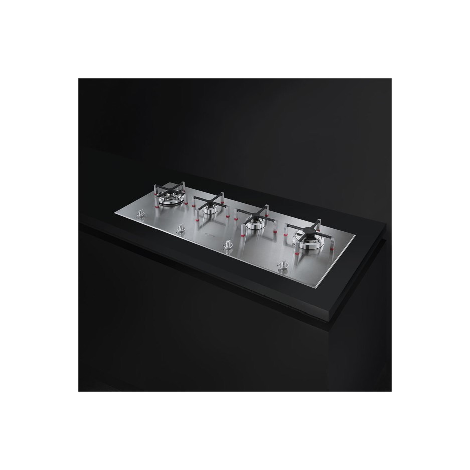 Smeg PX140 Linea Ultra Low Profile 100cm Gas Hob in Stainless steel