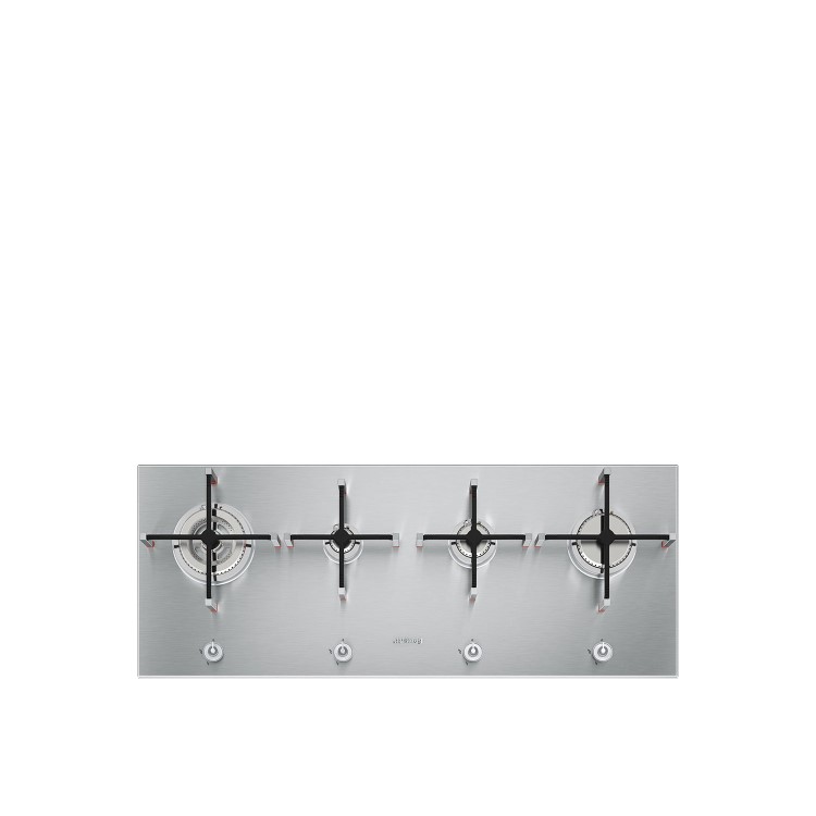 Smeg PX140 Linea Ultra Low Profile 100cm Gas Hob in Stainless steel