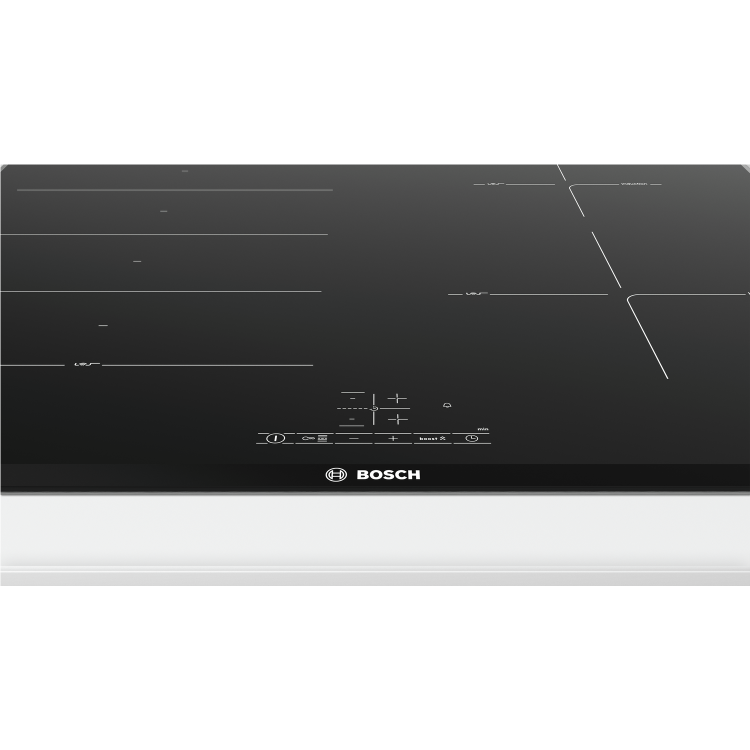 Bosch PXE675BB1E Serie 4 Touch Control 61cm Four Zone Induction Hob With Flex Zone - Black