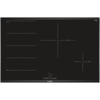 Bosch PXE875BB1E Serie 4 816 mm Induction Hob With Front Facette And Side Trim  - Black