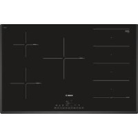 GRADE A1 - Bosch PXV851FC1E Serie 6 Three Sided Bevelled Frameless 802 mm Induction Hob - Black