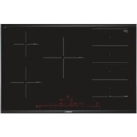 Bosch PXV875DC1E Serie 8 Front Facette With Side Trim 816 mm Induction Hob - Black
