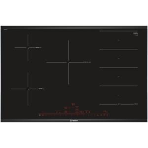 Bosch PXV875DC1E Serie 8 Front Facette With Side Trim 816 mm Induction Hob - Black
